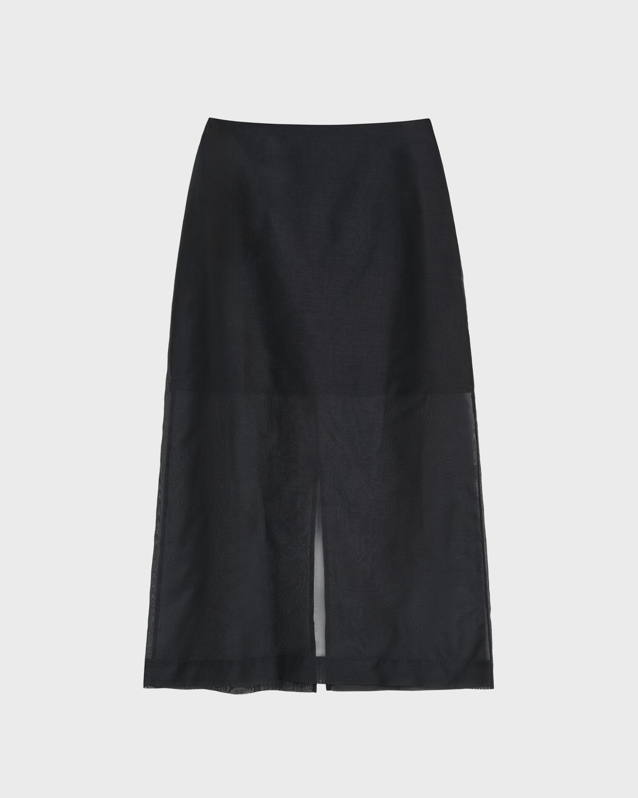 By Malene Birger Black Esta Soft Organza Skirt