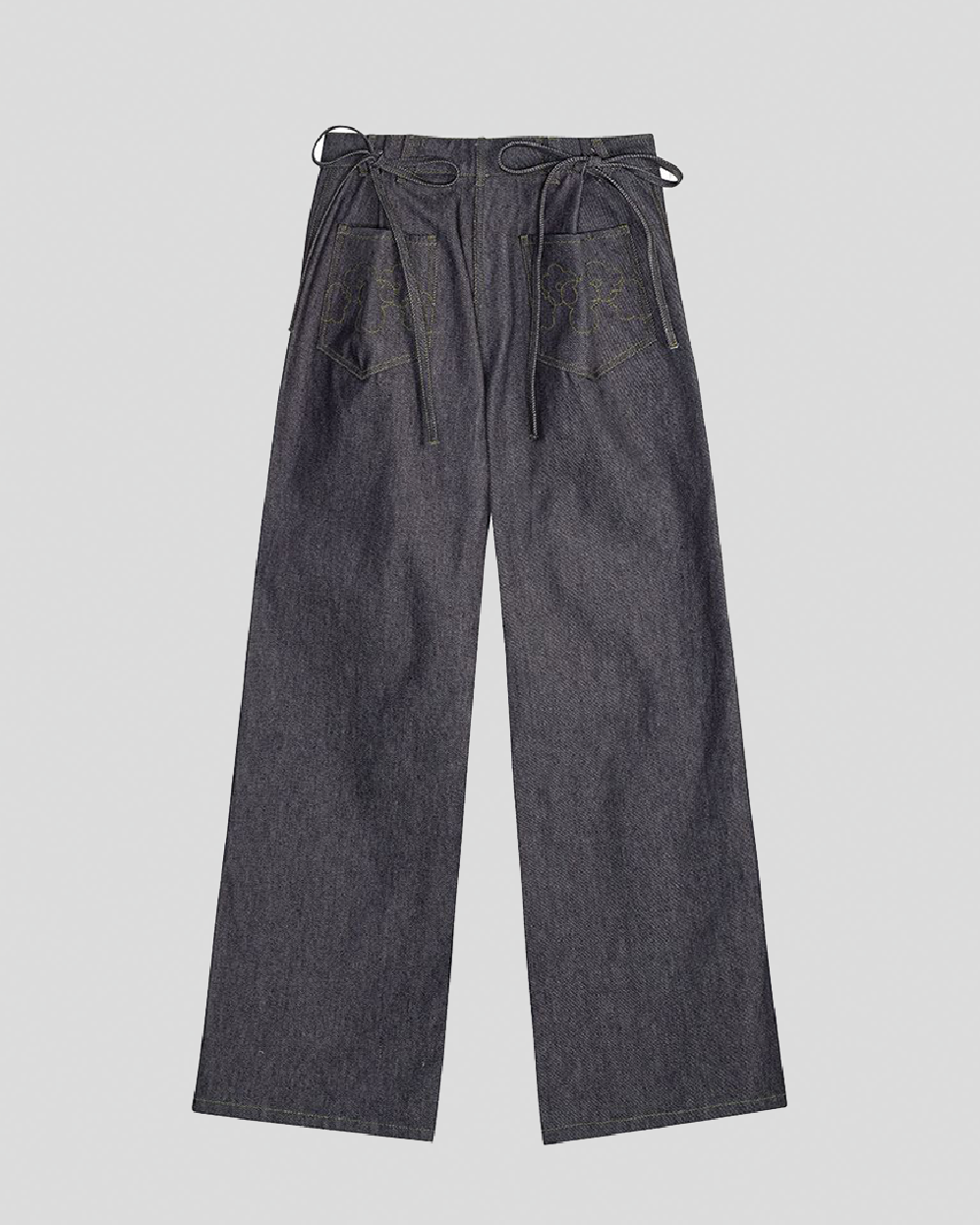 Cecilie Bahnsen Indigo Denim Anita Trousers