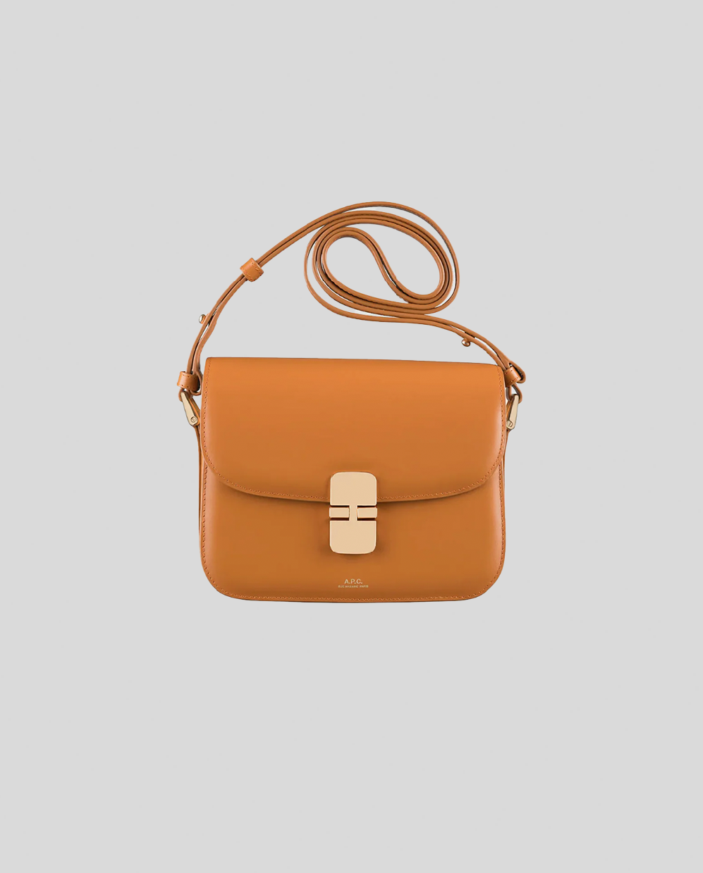 A.P.C Small Grace Pumpkin Bag