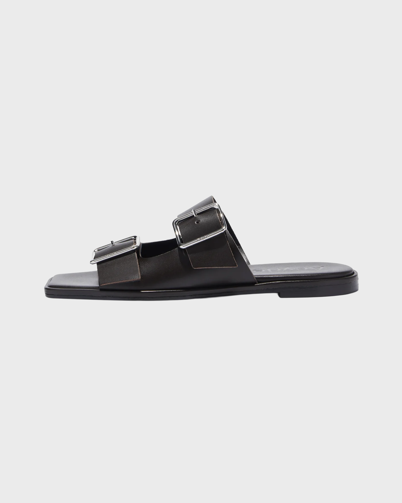 Aeyde Tonya Calf Leather Moka Sandal