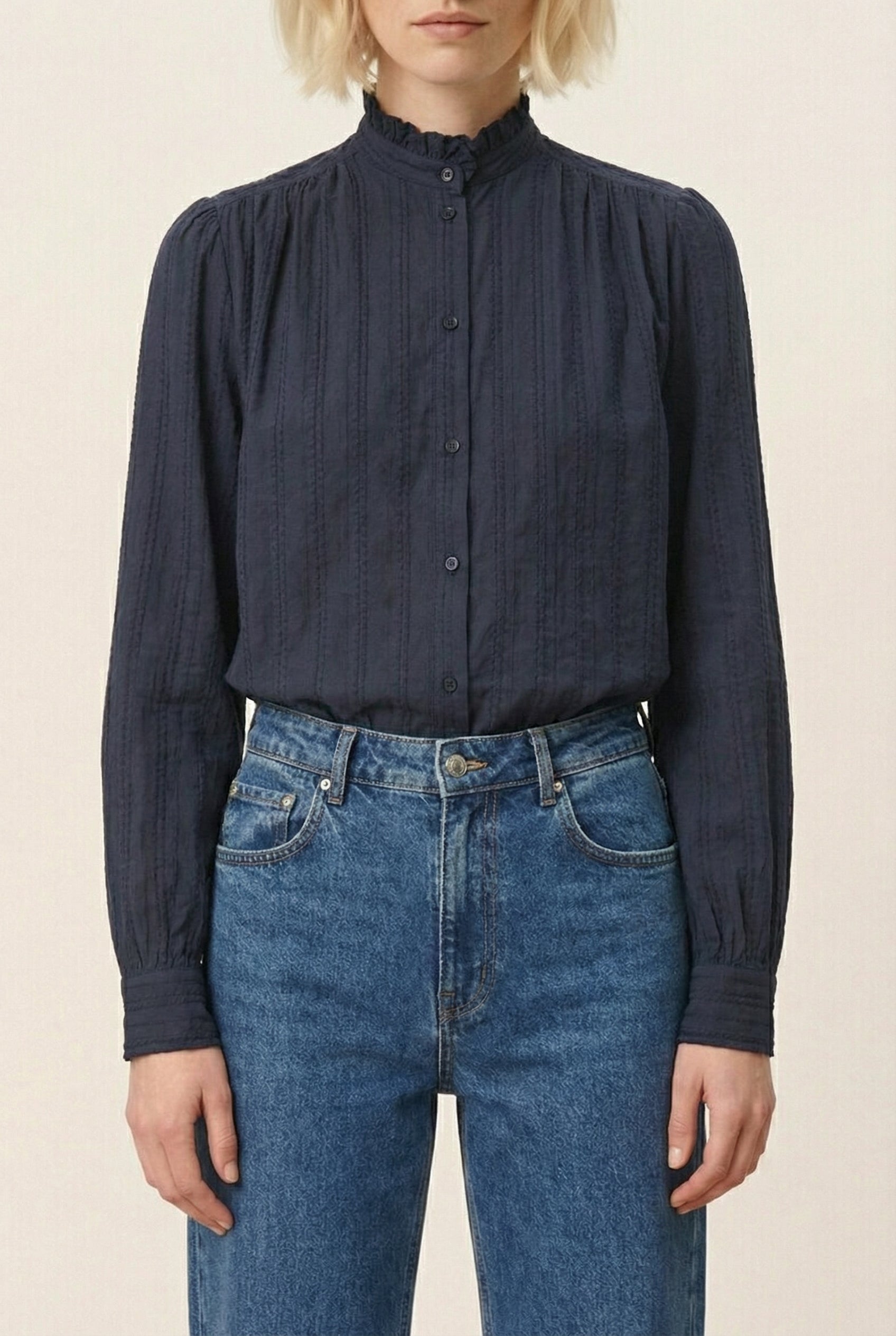 Vanessa Bruno Marine Hilda Blouse