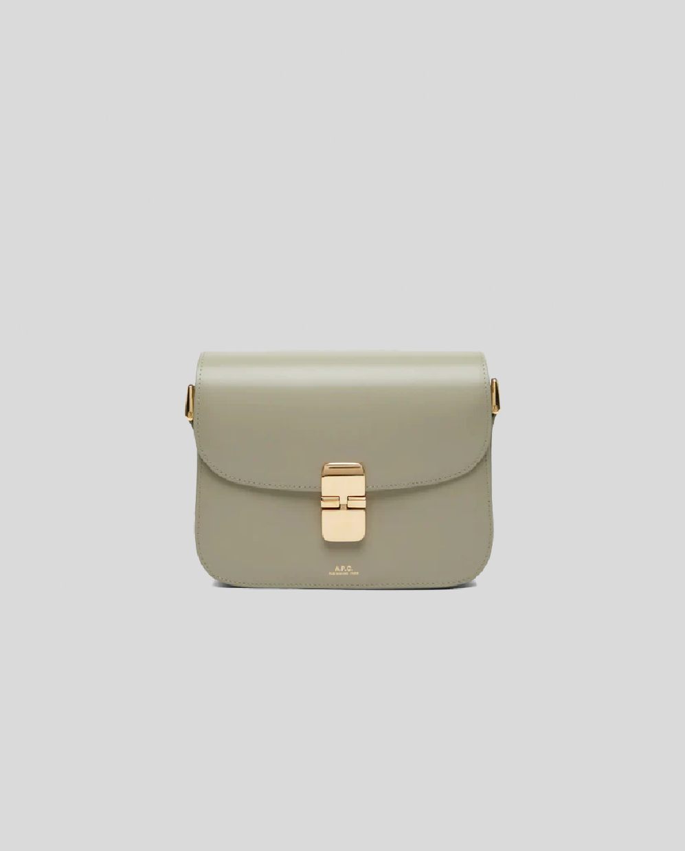 A.P.C Small Grace Bag Vert Taupe